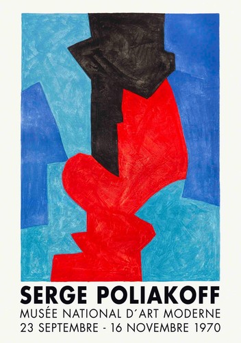 Serge poliakoff plakat - serge,