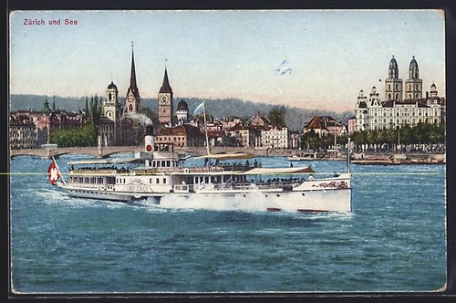 Zürich binnenschiff stadt - zürich,,