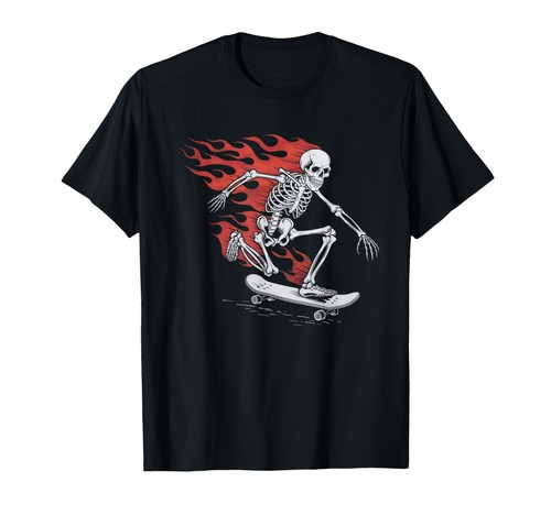Skateboard geschenk skelett - skateboard,