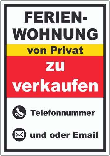Ferienwohnung verkaufen von - zu,