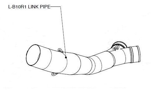 Akrapovic verbindungsrohr ss - -,