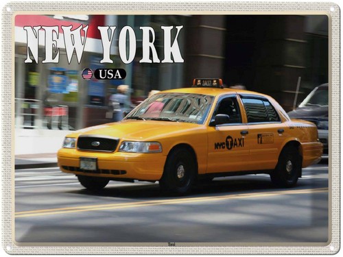 Blechschild 30x40 new york - 30x40,
