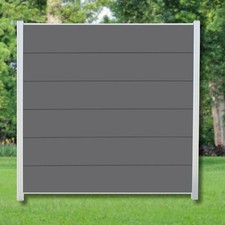 WPC Zaun XL Jumbo Komplettset