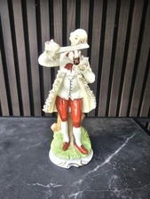 Porzellanfigur Flötenspieler