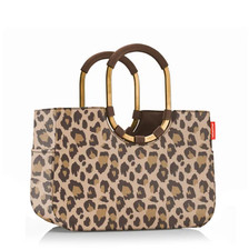 reisenthel Einkaufstasche loopshopper L 25l frame leo macchiato