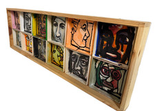 POP ART head-to-head portrait