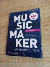 MAGIX Music Maker Premium Edition 2022 Neu Incl Beatbox Pro / Soundforge 