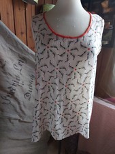 Handarbeit   Bluse/ Top   Gr. L   Wildseide   Delfine    sehr gut erhalten