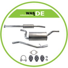 Auspuffanlage Auspuff ab Kat Mazda 3 (BK) 1.4 & 1.6 inkl. Montagesatz