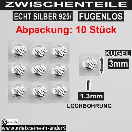 Echt silber zwischen perlen - echt,