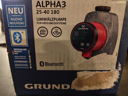 Grundfos alpha3 180 - alpha3, mm
