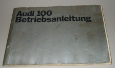 Betriebsanleitung Audi 100/