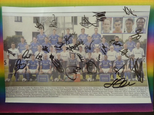 Schalke mannschaftsbild - 04,