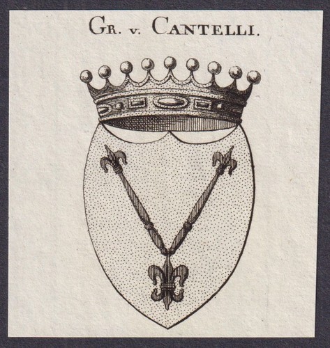 Cantrelli wappen coat arms - wappen,