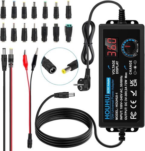 36v einstellbares netzteil - 3v-36v,