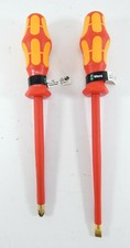 2 Stück WERA Schraubendreher | PZ3x150mm (Kreuz)165i + 1,2x8mm 160i (Schlitz)