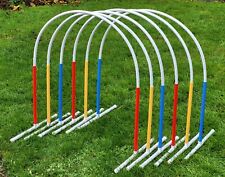 NADAC Hoopers Bogen mit Ständer ( rot, gelb, blau )/ VDH-KONFORM