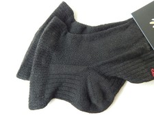 Hirsch Natur feine leichte Seiden Sneakersocke Business Freizeit schwarz Damen