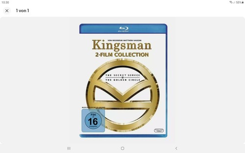Kingsman blu ray - blu-ray, filme