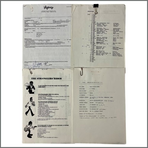 The stranglers 1993 contract - stranglers,