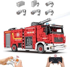 Reobrix 22008 Feuerwehrauto Ferngesteuert Klemmbausteine RC-Control 2888 Teile