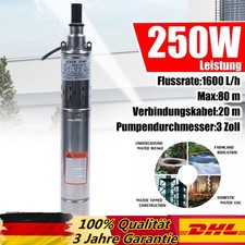 3" 250W Brunnenpumpe