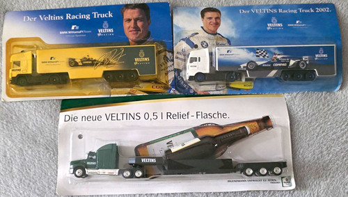 Veltins werbetrucks lkw - werbetrucks, set