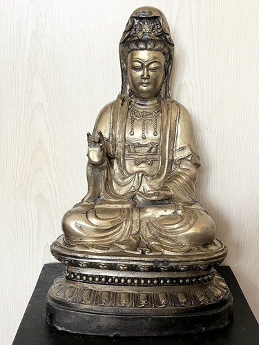 Bronze buddha statue - bronze,