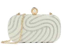 Damen Diamant Clutch Tasche