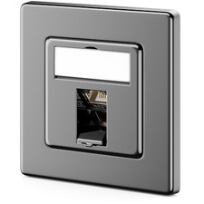 1x CAT 7 Netzwerkdose Unterputz Datendose DSL LAN Dose + 1x CAT 7 Keystone Modul