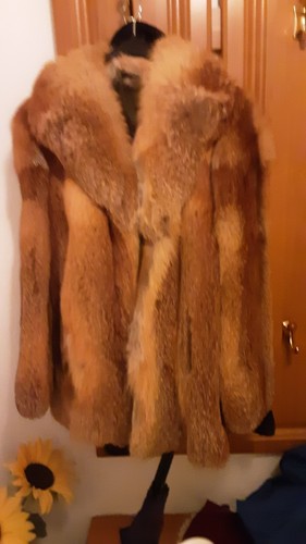 Fuchs pelz jacke echt - fuchs,