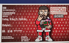 Tickets SIDO Weihnachtsshow Berlin 19.12.25 Stehplätze Eintrittskarten Karten