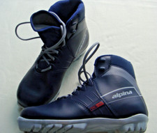 alpina Langlauf - Skischuhe Gr. 36 blau /grau  FAST NEU Wintersport Weichpolster