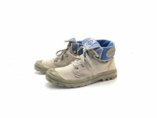 Palladium Herren Stiefel Stiefelette Ankle Boots Grau Gr. 44 (UK 9,5)