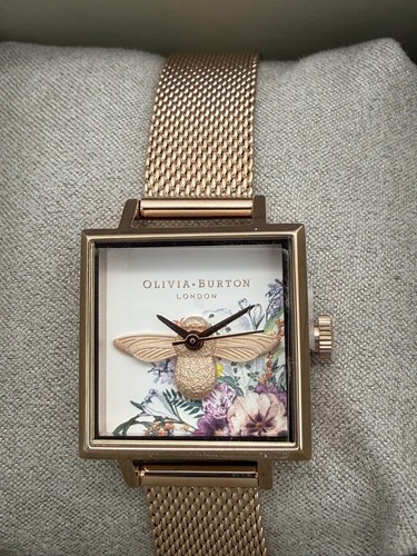 Olivia burton damenuhr square - damenuhr,