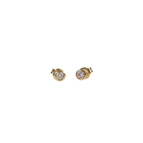 Ohrstecker gold 585 mit - gold,
