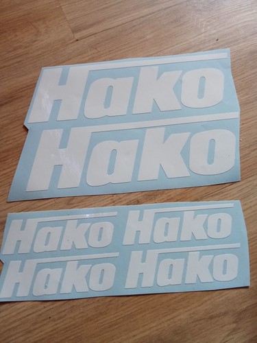 Hako hakotrac aufkleber 6 - hako,