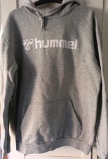 Hoodie Grau Gr. M Hummel Kapuzenpulli 