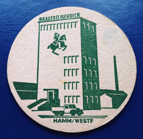 Bierdeckel brauerei isenbeck - bierdeckel,