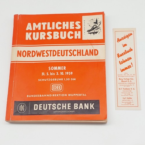 Amtliches kursbuch - amtliches,