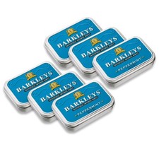 Barkleys Peppermint Pfefferminz in einer Metalldose 50g 6er Pack