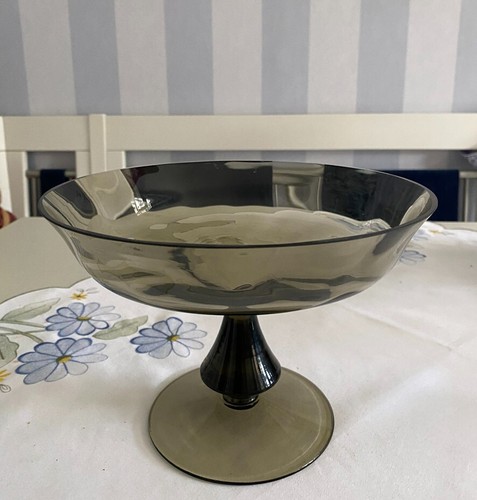 Vintage pokal glasschale - glasschale, +