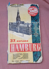 Hamburg Falk Stadtplan, 37. Auflage 1964