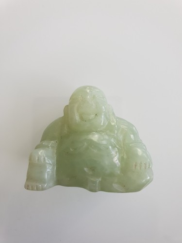 Kleiner jade buddha 4x4 cm - jade, 4x4,5