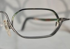 139 OTTO KERN BRILLENGESTELL MOD. 9304 750 VOLLRAND SILBER GRÜN NEU!!!