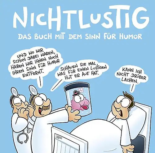 Nichtlustig das buch - buch, mit