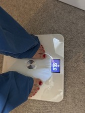 Withings WS 50 Smart Body Analyser - Waage, WLAN, BMI, Körperfett, Weiß