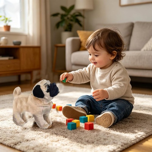 Mops kuscheltier 30cm - mops,