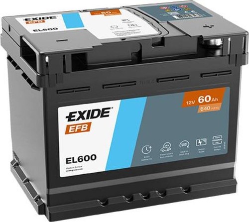 Exide el600 start stop - start-stop, 12v