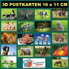 Postkarten ansichtskarten - postkarten, 3d